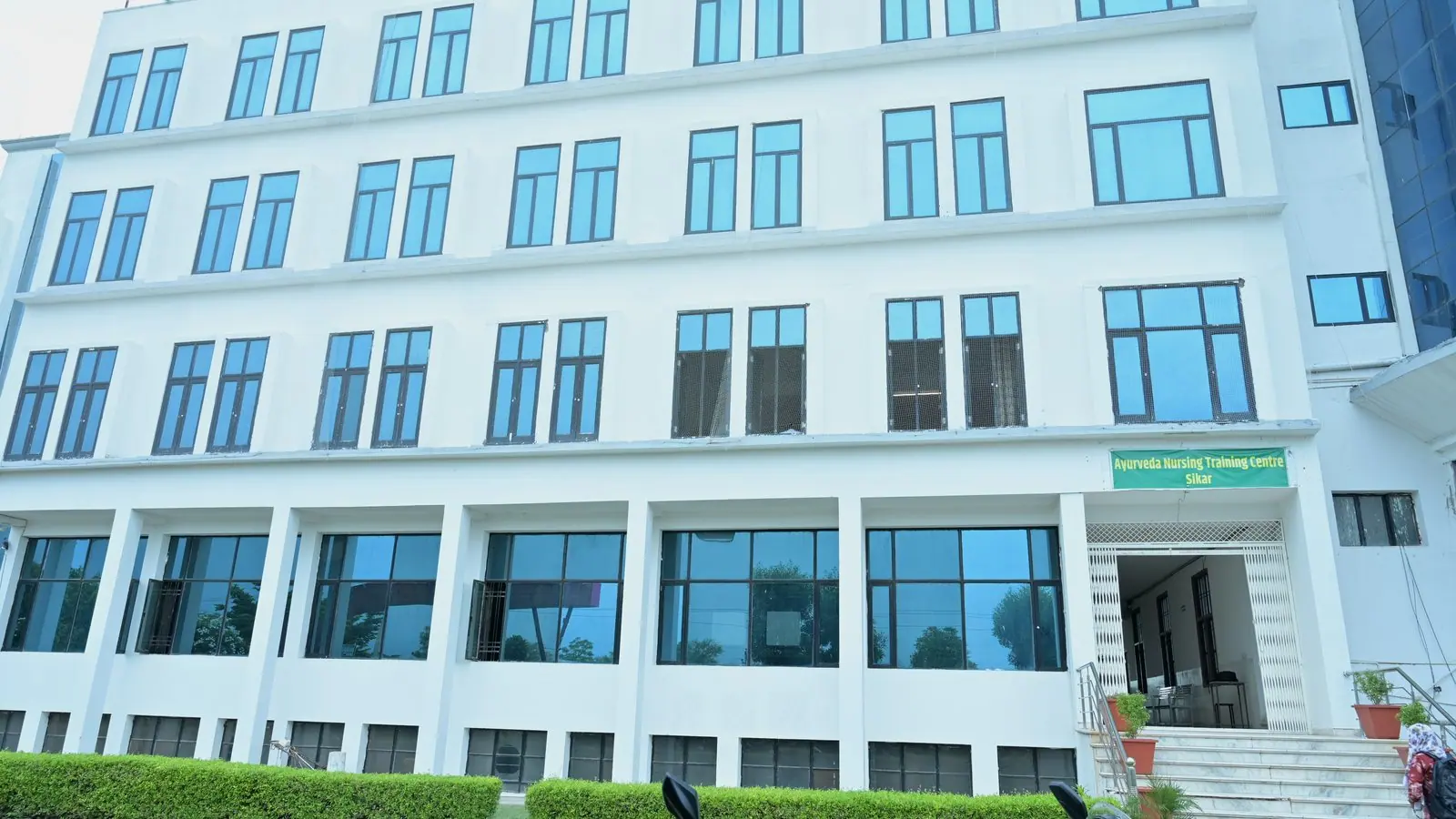 Sikar College of Ayurveda DANP training centre building